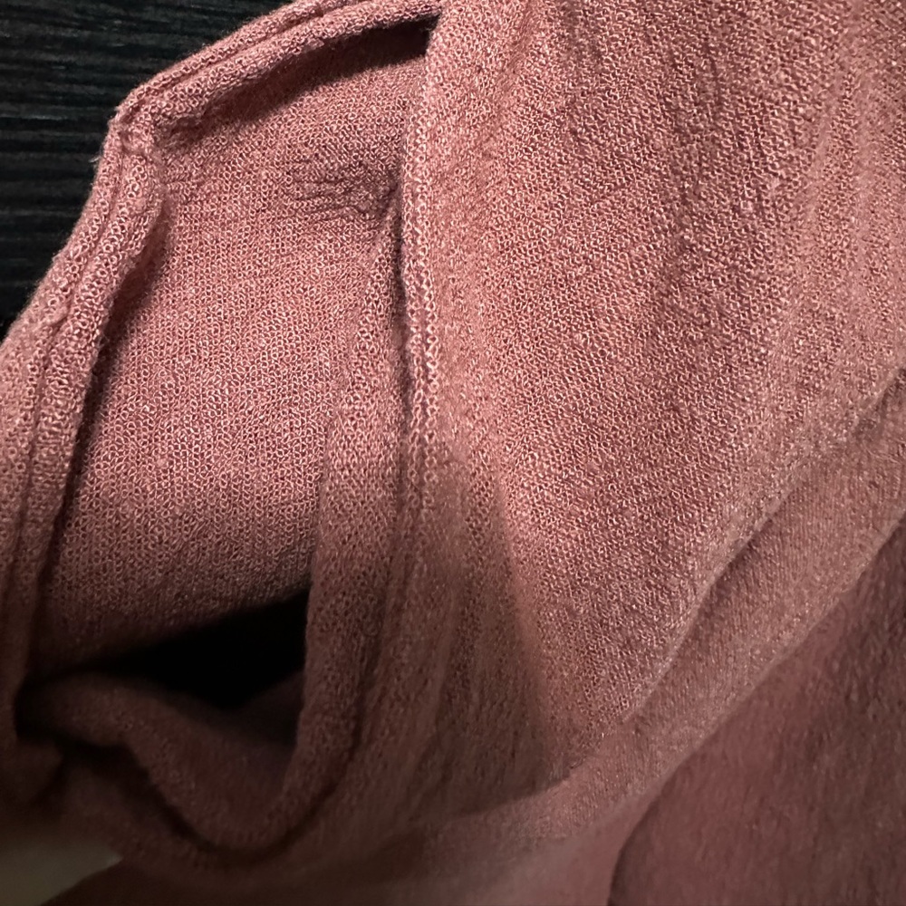 Terracotta Linen Mini Romper - Picture 9 of 12